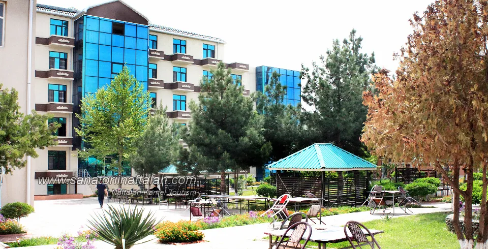 Möcüzəli Naftalan sanatorium Naftalan